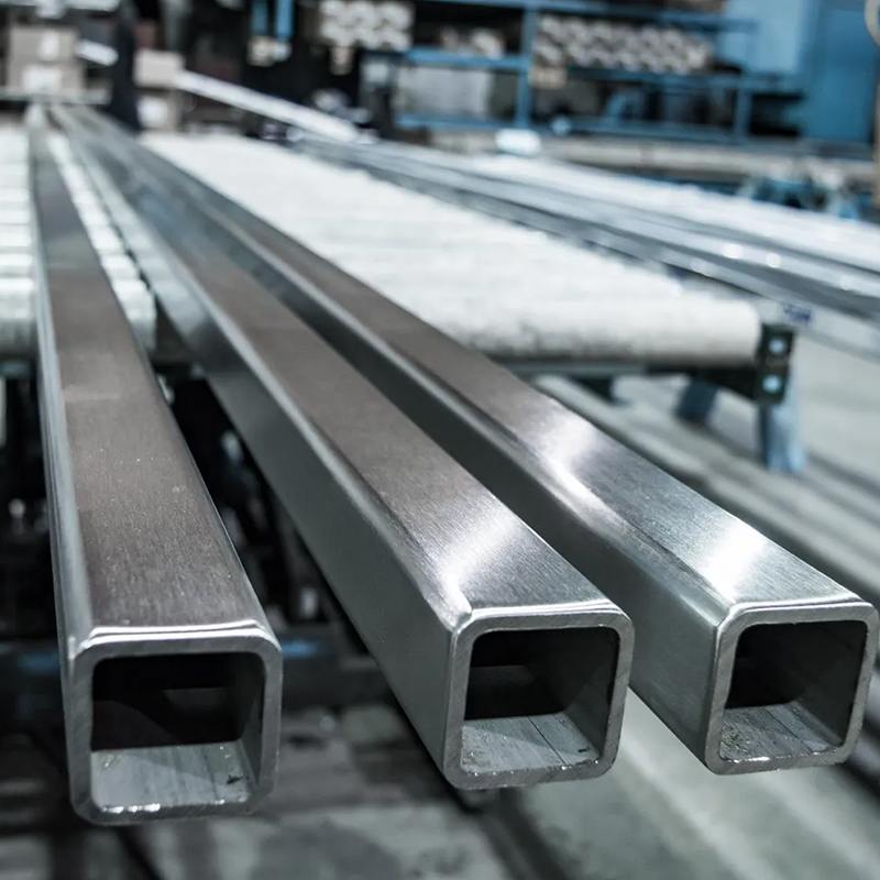 Stainless steel rectangular tube