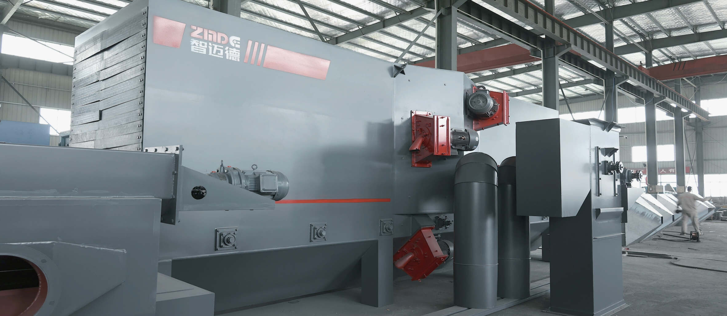 Revolutionizing Structural Steel Preparation with the H Beam Shot Blasting Machine by ZMDE