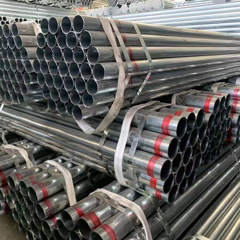 Dx51D+Z120 Galvanised Round Pipe