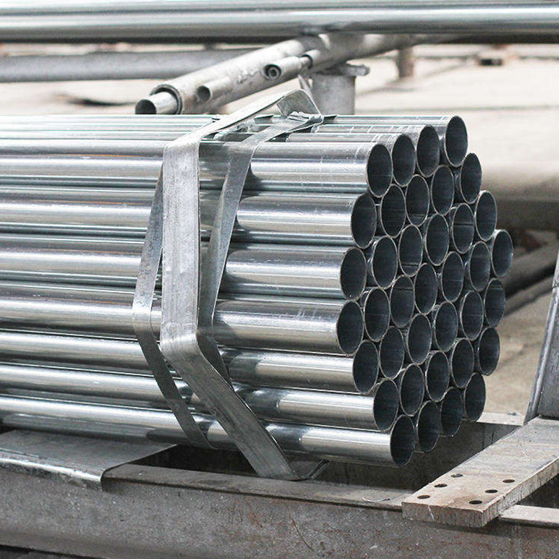 Dx51D+Z120 Galvanised Round Pipe