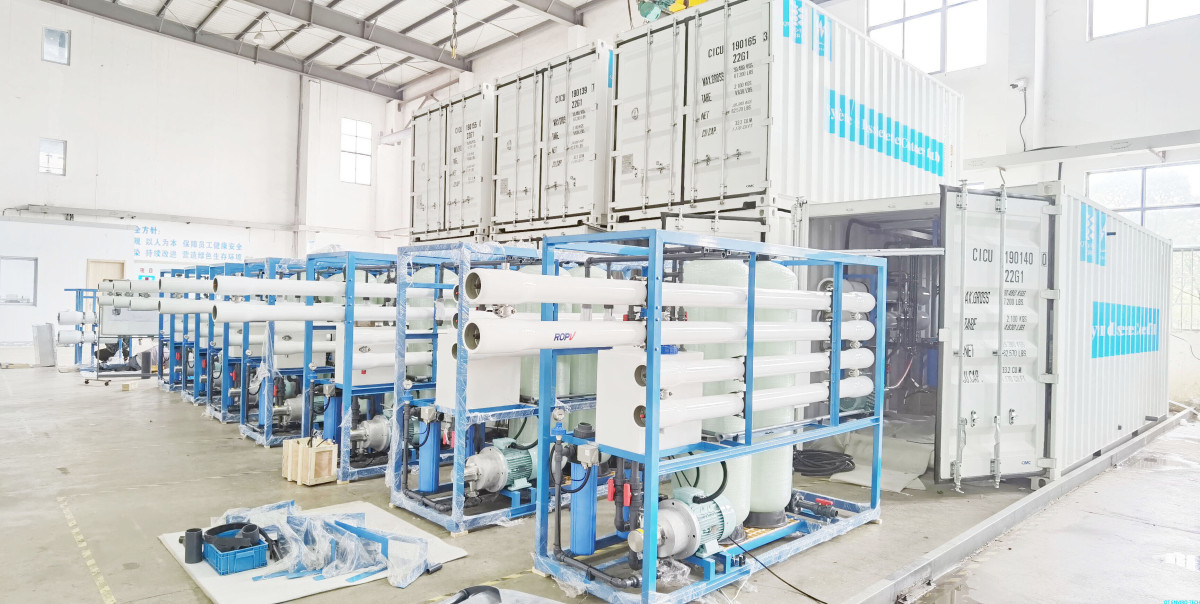 Containerized SWRO/BWRO product range