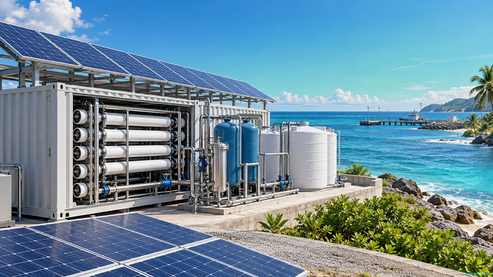 What Site Conditions Determine Coastal Desalination Reliability?