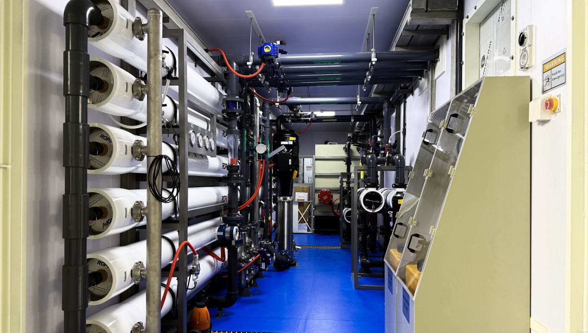 BWRO600 containerized brackish water RO system
