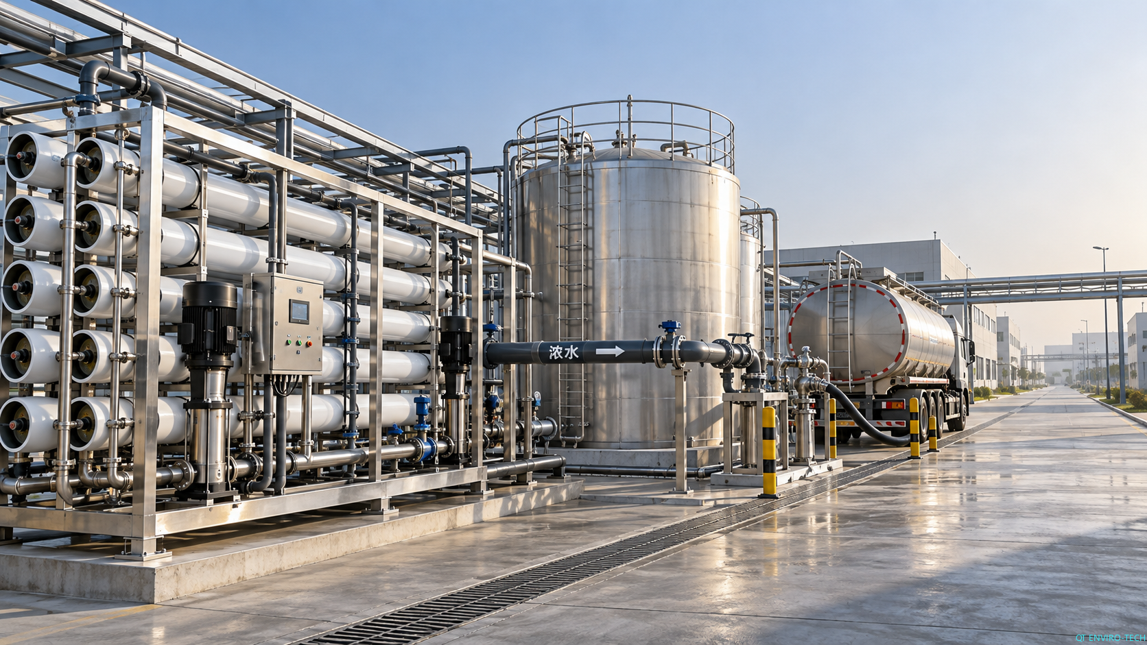 How brine disposal affects the cost of brackish water RO systems