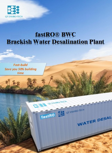 Brackish water RO desalination system