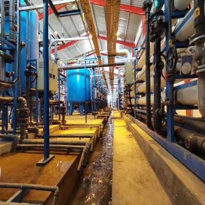 Customized Skid Seawater RO Project, for Palm Oil in Indonesia