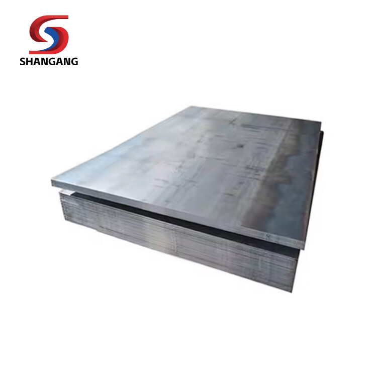 Factory 3mm 4mm 5mm Q235b A36 ss400 Low Carbon Steel Sheets Black Mild Steel Sheet Plate lron Metal Plate For Construction