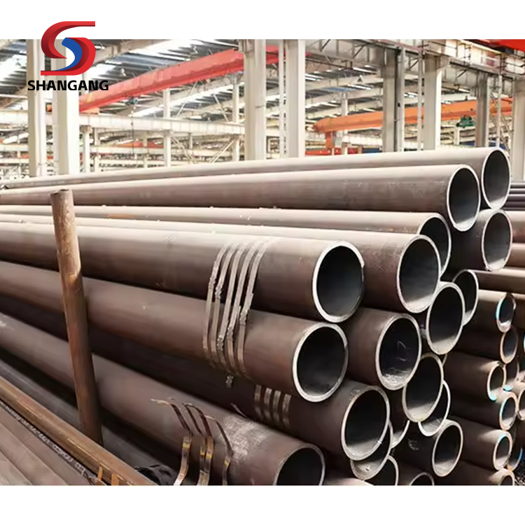 ASTM A36 A53 A192 Q235 Q2358 1045 4130 Sch40 10mm 60mm Carbon Steel Pipe for Oil and Gas Pipeline Construction