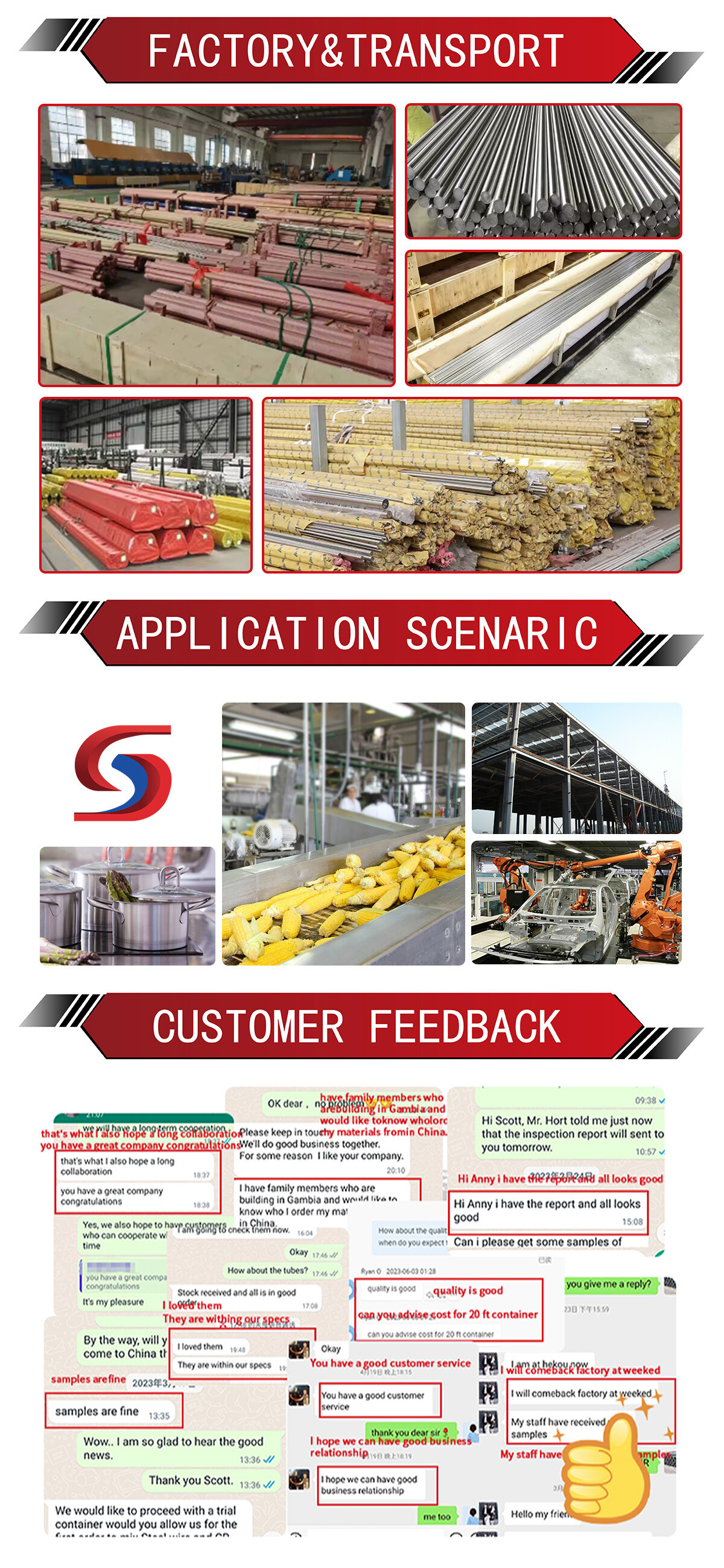 Hot sales stainless steel hexagonal bars stainless steel black bar
