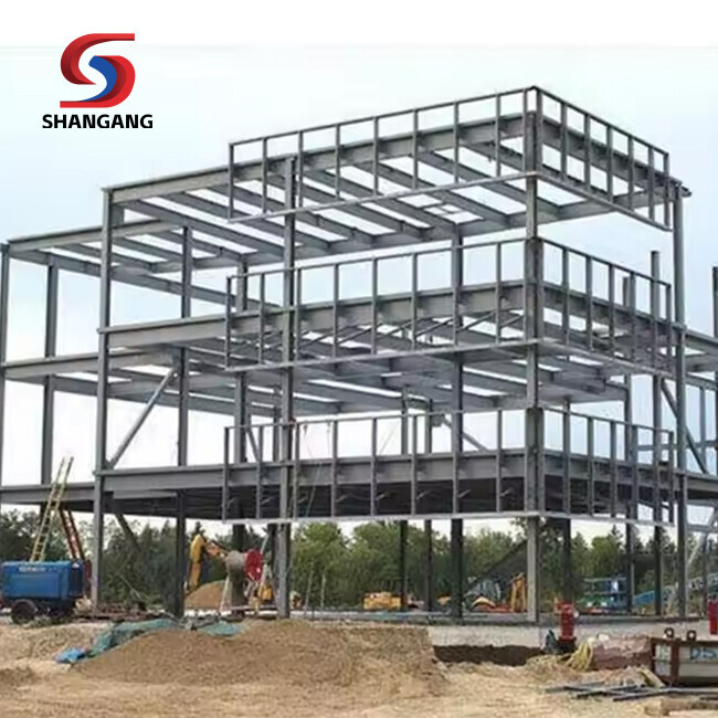 Customized Prefabricated Warehouse Building Steel Structure With European Material