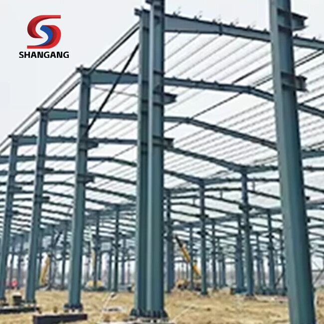 Customized Prefabricated Warehouse Building Steel Structure With European Material
