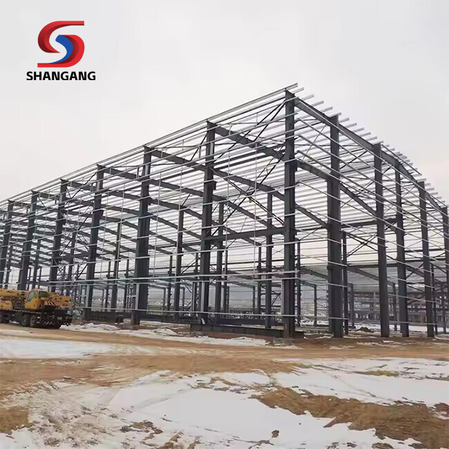 Customized Prefabricated Warehouse Building Steel Structure With European Material
