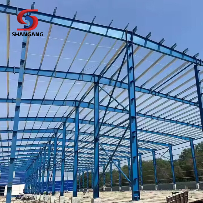 Customized Prefabricated Warehouse Building Steel Structure With European Material Customized Prefabricated Warehouse Building Steel Structure With European Material