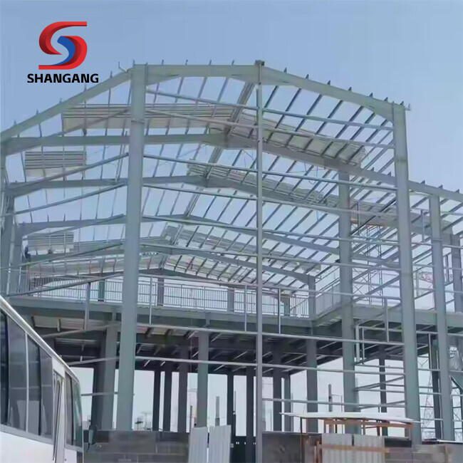 Customized Prefabricated Warehouse Building Steel Structure With European Material