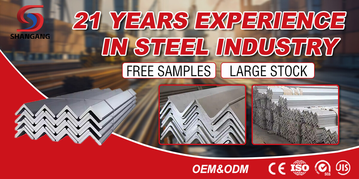 Structural steel angle / Custom steel structures