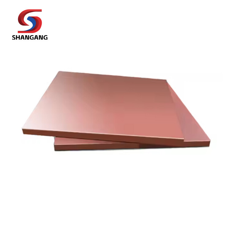 C10100 C11000 C12200 C21000 C22000 99.99% Pure copper Plate 3mm 5mm 20mm T2 4x8Cathodes Copper Alloy Plate Sheets Price