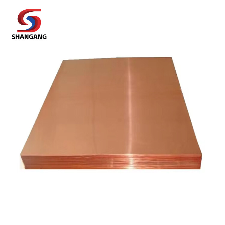 C10100 C11000 C12200 C21000 C22000 99.99% Pure copper Plate 3mm 5mm 20mm T2 4x8Cathodes Copper Alloy Plate Sheets Price