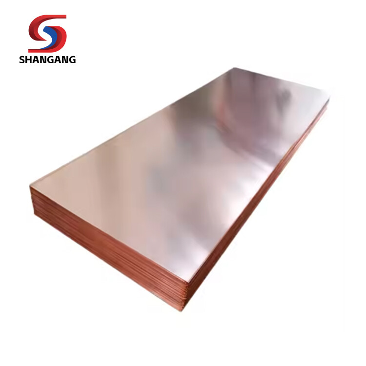 C10100 C11000 C12200 C21000 C22000 99.99% Pure copper Plate 3mm 5mm 20mm T2 4x8Cathodes Copper Alloy Plate Sheets Price