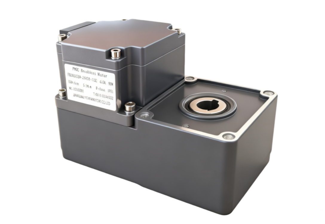 Motor de engranajes sin escobillas Yifan DC 24V 120W, F80BS12-2430-J20, para robot de limpieza solar