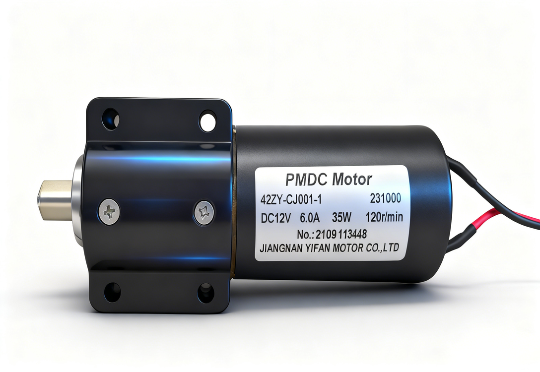Yifanモーター ブラシ付きDCギアモーター 12V 35W, 42ZY-CJ001-1, RVスタビライザージャック用