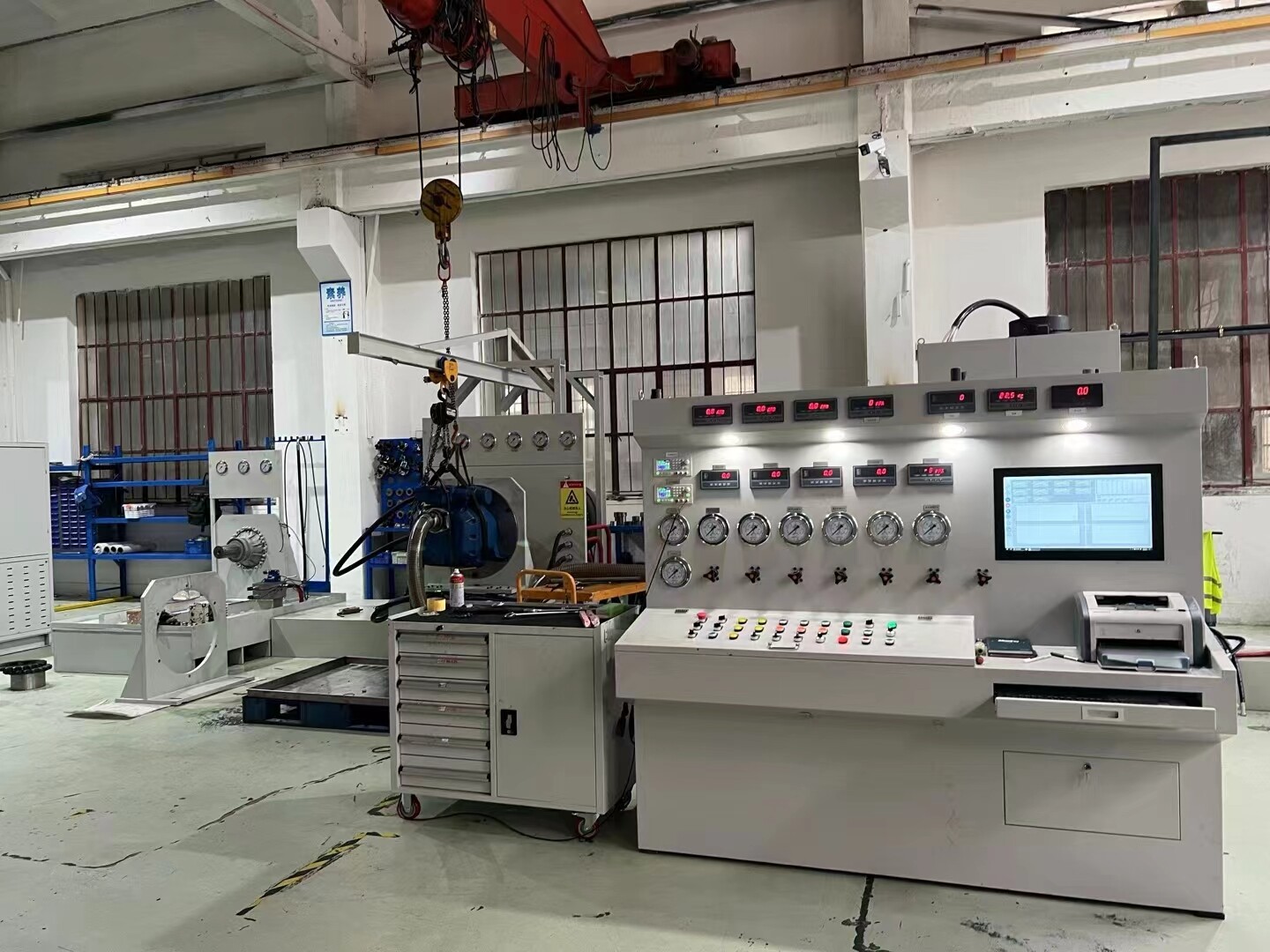 Hydraulic Motor Test Bench