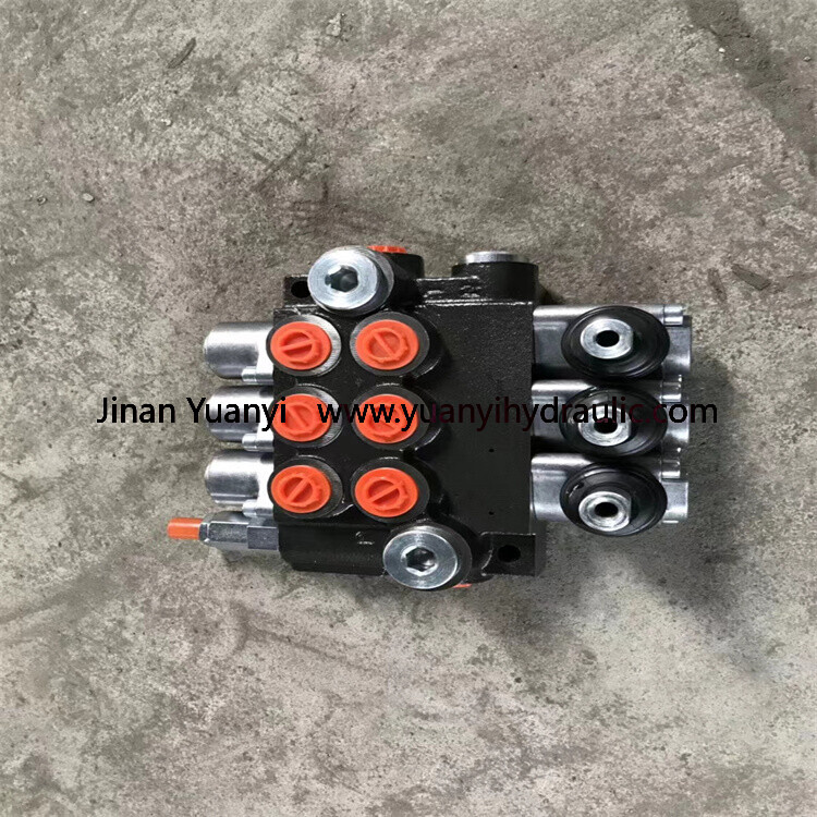 P40 Series Lever 4 One-Control-two Directional Control Valve,P40-5 Hydraulic Valve