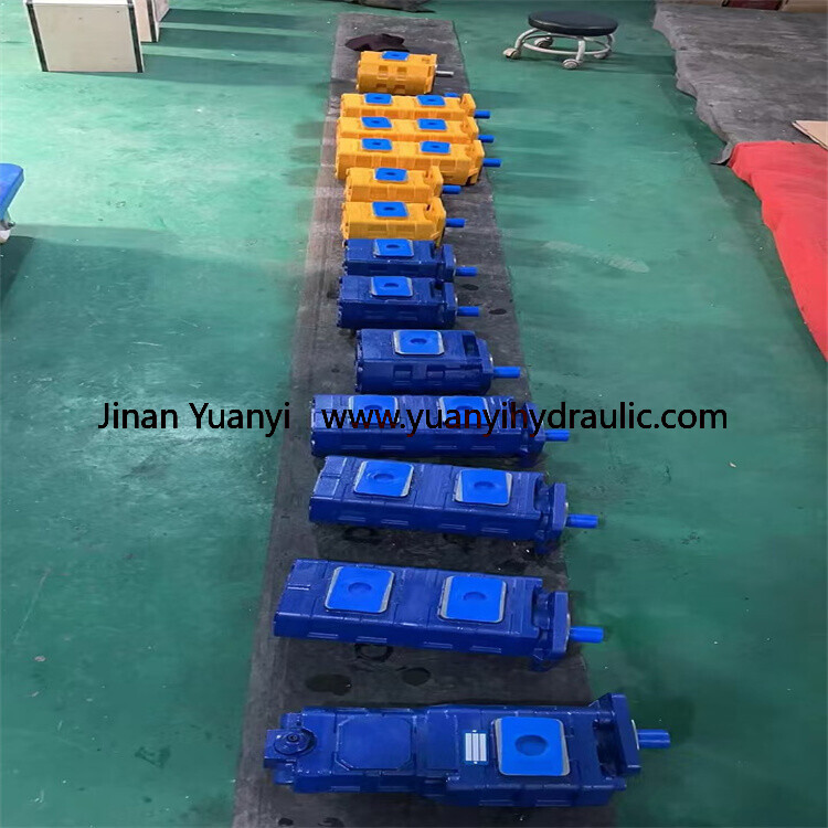 CBGJ2 Hydraulic Double Gear Pump For Loader, CBGJ High Pressure Gear Pump, CBGJ Hydraulic Pump