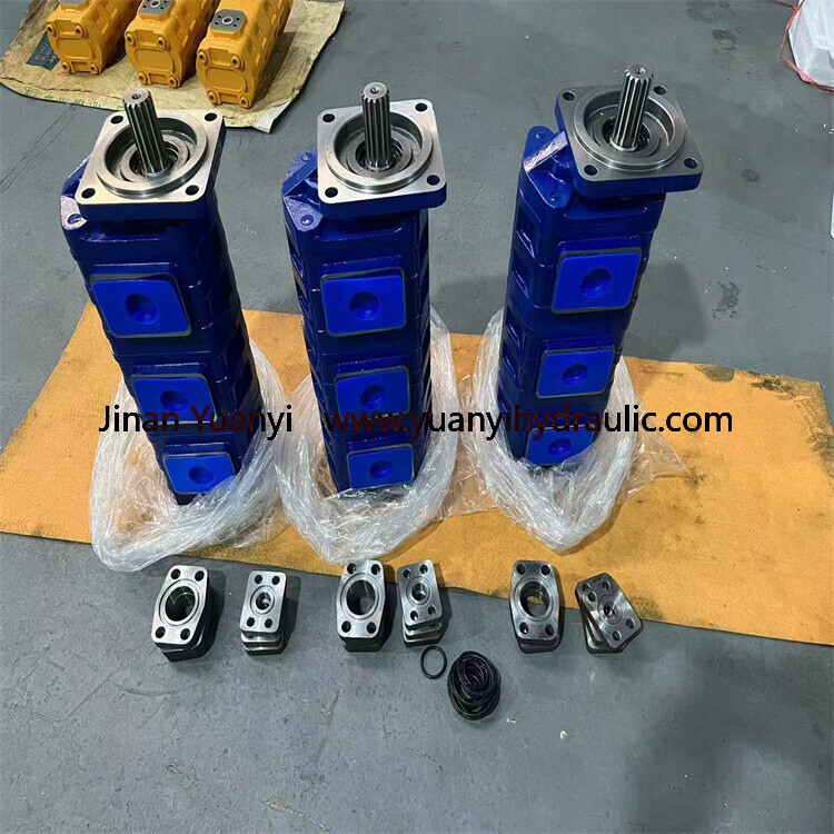 CBGJ2 Hydraulic Double Gear Pump For Loader, CBGJ High Pressure Gear Pump, CBGJ Hydraulic Pump