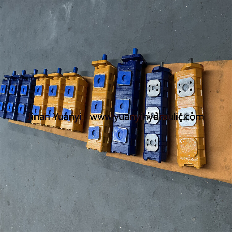 CBGJ2 Hydraulic Double Gear Pump For Loader, CBGJ High Pressure Gear Pump, CBGJ Hydraulic Pump