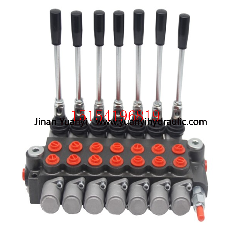 P40, P80 and P120 directional control Hydraulic valve, 2P40 2P80 Series Valve,1-7 spools Valve