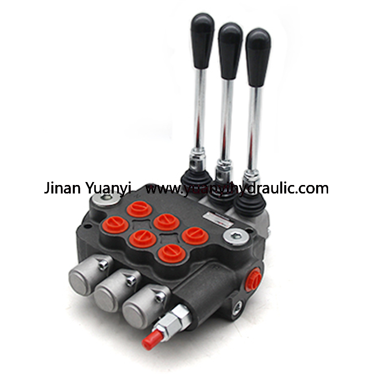 1730077845472.png P80 Solenoid 1 Spool Monoblock Directional Valve, 2P80 3P80 4P80 Hydraulic Valve
