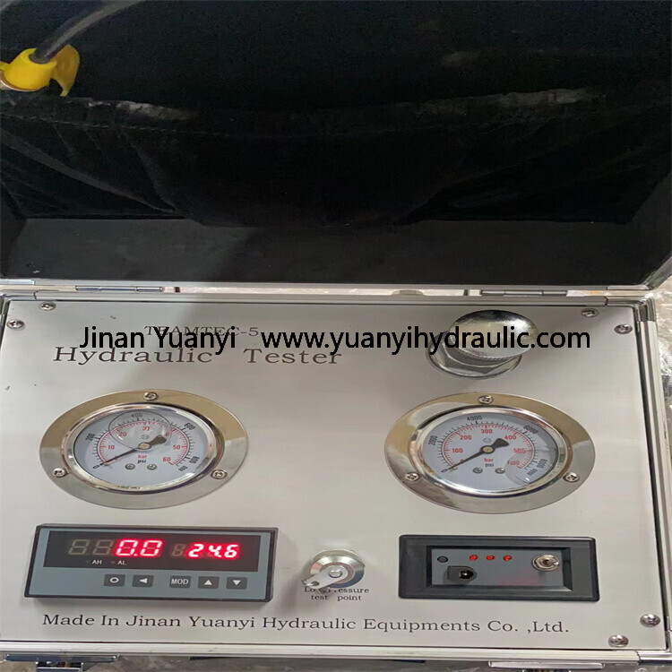 Portable high precision control Hydraulic Pump Flow Tester