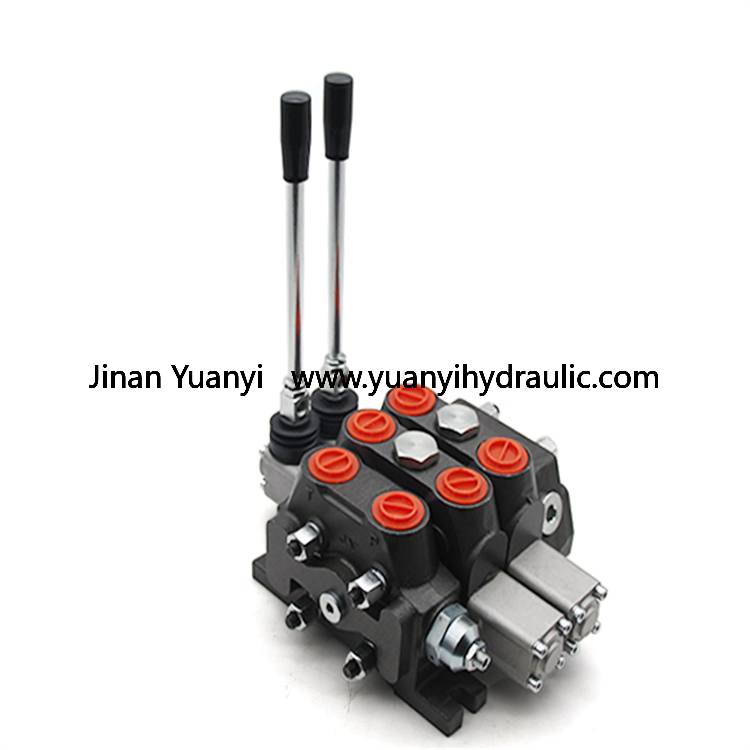 DCV100 2DCV100 Hydraulic Control Valve,100L/Min Flow Hydraulic Valve