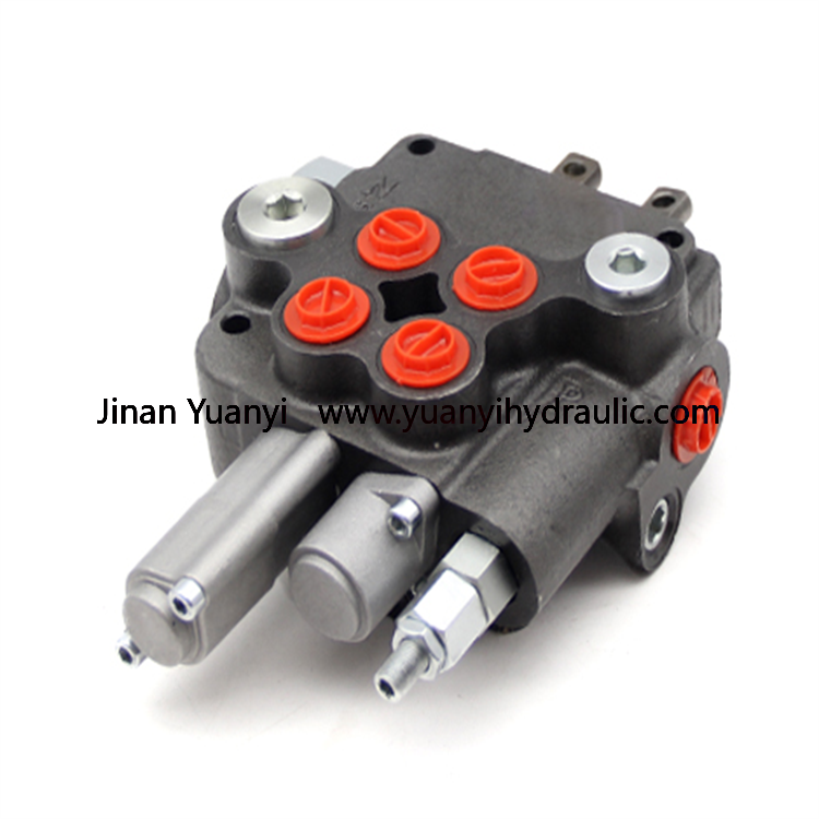 CDB15 Direction 80LPM 250Bar 8-Spools Manual Flow Control Hydraulic Valve