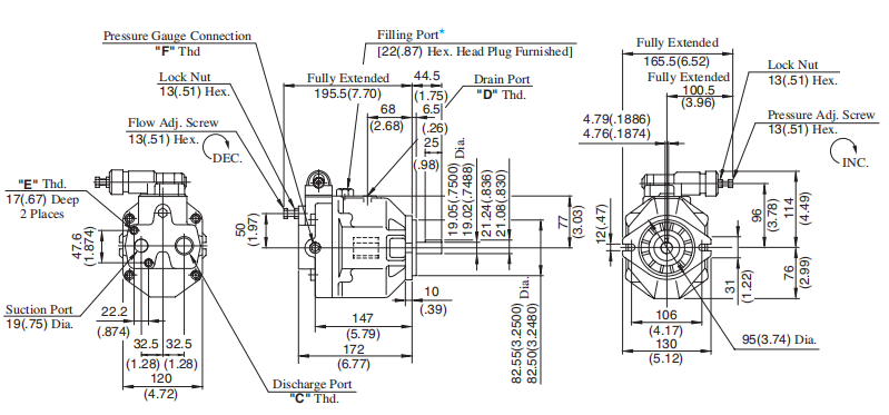 1732162218718074151753011200.png Yuken AR AR16 AR22 Hydraulic Piston Pump, A16 Variable Displacement Hydraulic Pump