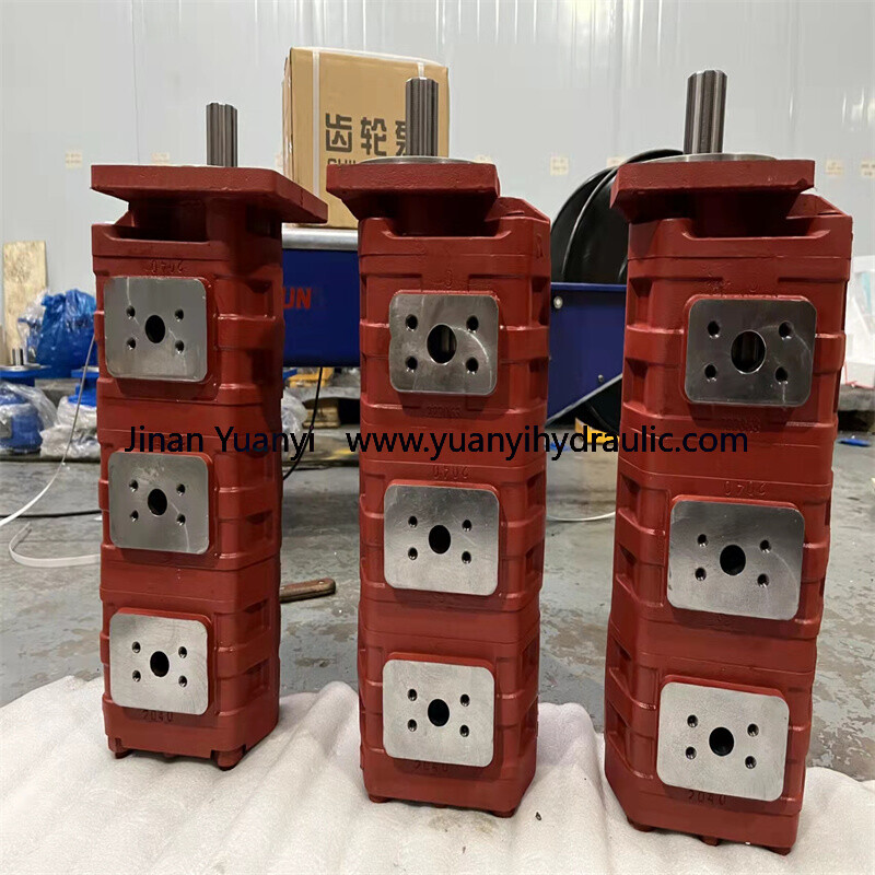 CBGJ Tandem High Pressure Hydraulic Pump, CBGJ2080/2080 Double Gear Pump