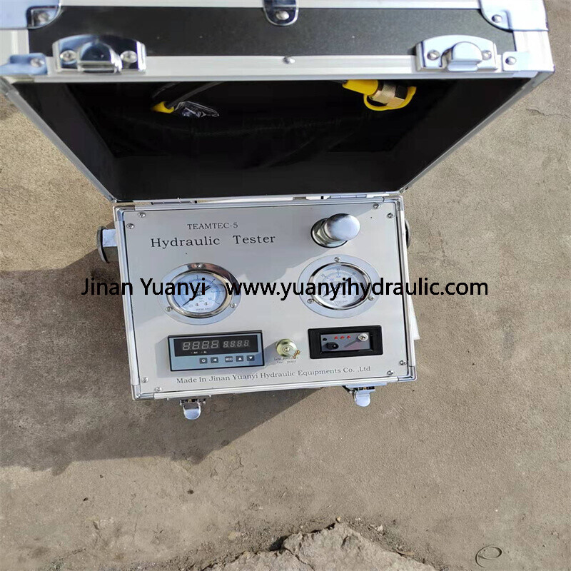 Hydraulic Motor Pressure and Flow Testing Equipment, Portable Digital Hydraulic Motor Repair Device, Digital Hydraulic  PumpTester
