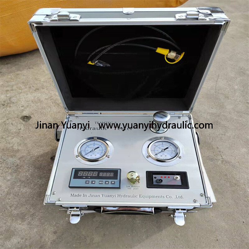 Hydraulic Motor Pressure and Flow Testing Equipment, Portable Digital Hydraulic Motor Repair Device, Digital Hydraulic  PumpTester