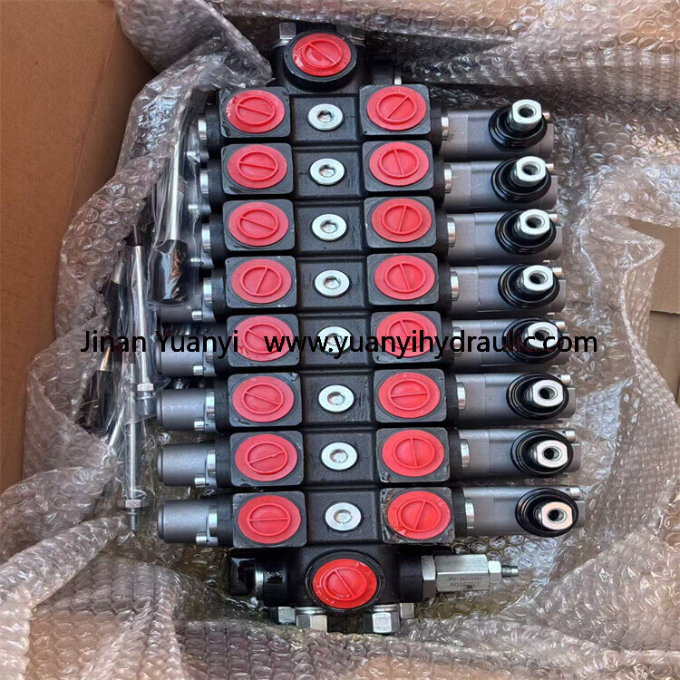 PC100 1.jpg PC100 Series Sectional Directional Control Hydraulic Valve,2PC100 3PC100 Valve