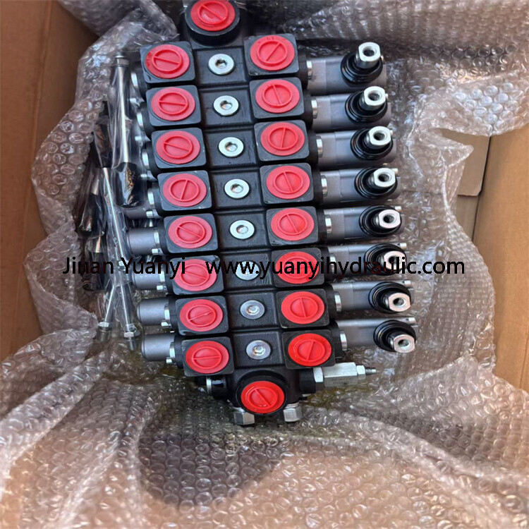 PC100 3.jpg PC100 Series Sectional Directional Control Hydraulic Valve,2PC100 3PC100 Valve