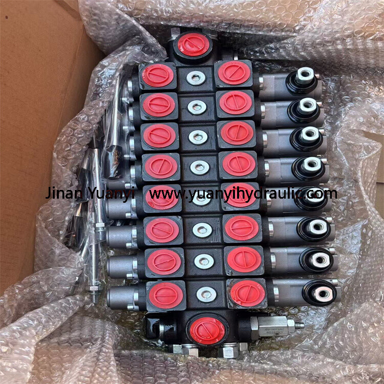 PC100 4.jpg PC100 Series Sectional Directional Control Hydraulic Valve,2PC100 3PC100 Valve