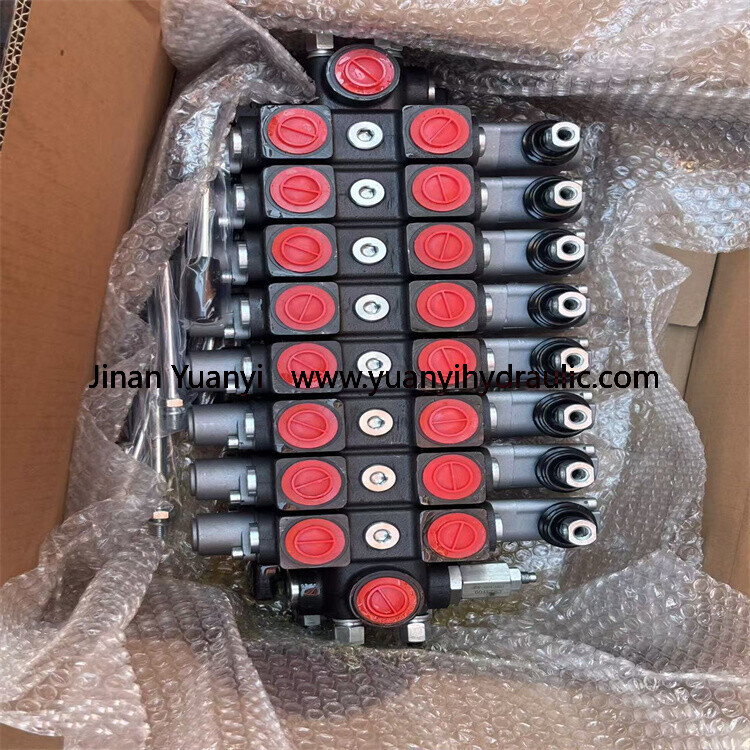 PC100 5.jpg PC100 Series Sectional Directional Control Hydraulic Valve,2PC100 3PC100 Valve