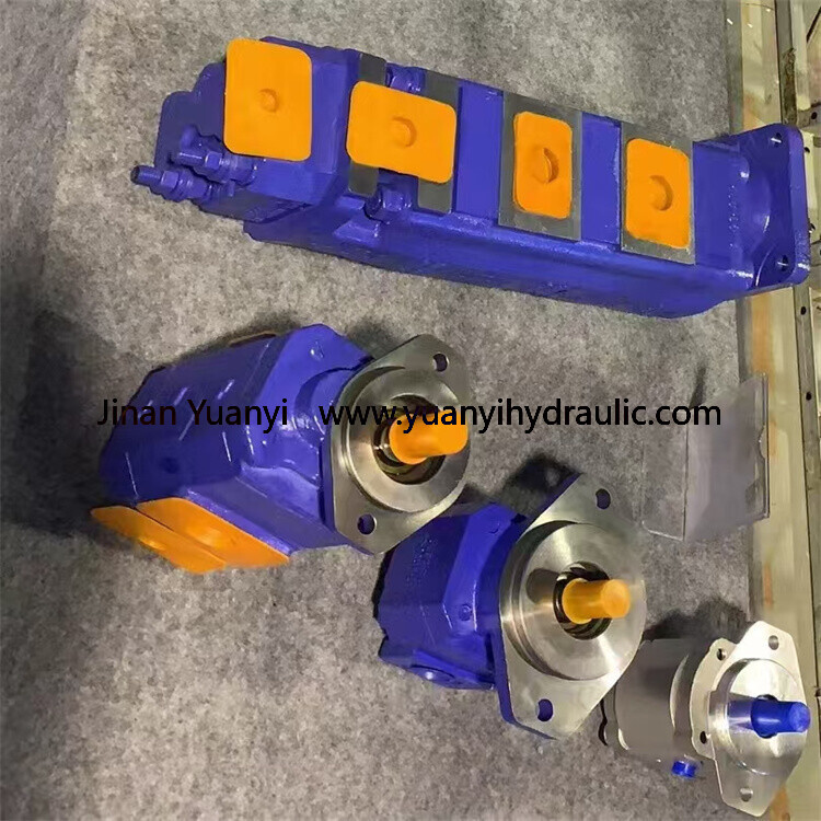 CBGJ2100/2100 CBGJ2080/2080 Jinan Hydraulic Pump Quancheng Double Gear Pump