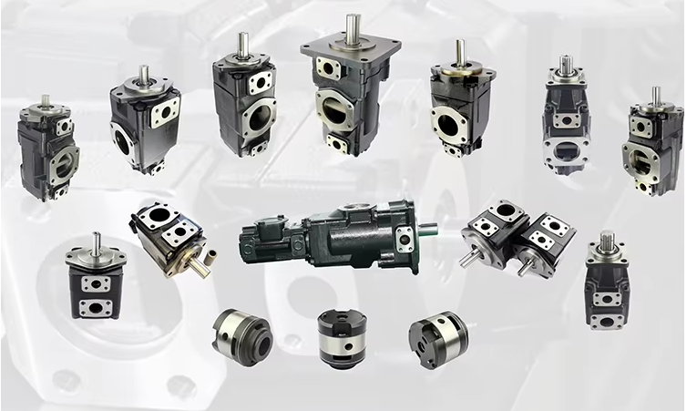 1115134635 1115133636 Triple Gear Pump For Rig,1115134635 Four Stage Hydraulic Pump