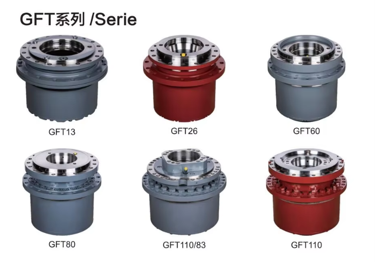 Rexroth GFT 24T3 GFT36 GFT40 GFT50 GFT60 Travel Final Drive,GFT80 GFT110 Gearbox and Reducer