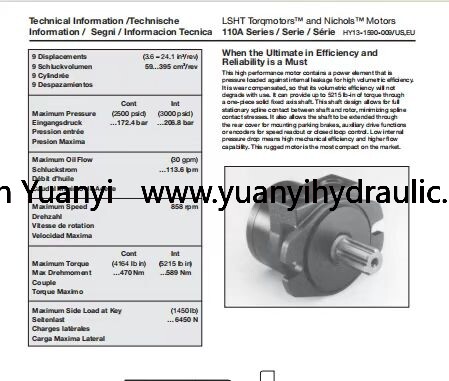 parker a.jpg Parker 110A/116A/112A-106/054/036/088/129 Orbital Motor,110A 111A 112A 113A 115A 116A Hydraulic Motor