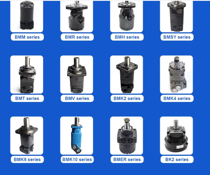 BMER200 BMER250 BMER300 BMER350 375 475 540 540 750 Series Orbital Hydraulic Motor