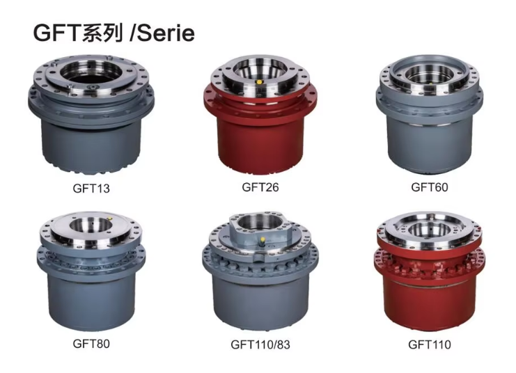 GFT 24T3 Travel Gearbox,GFT36 GFT60 GFT110 GFT80 Series Speed Reducer