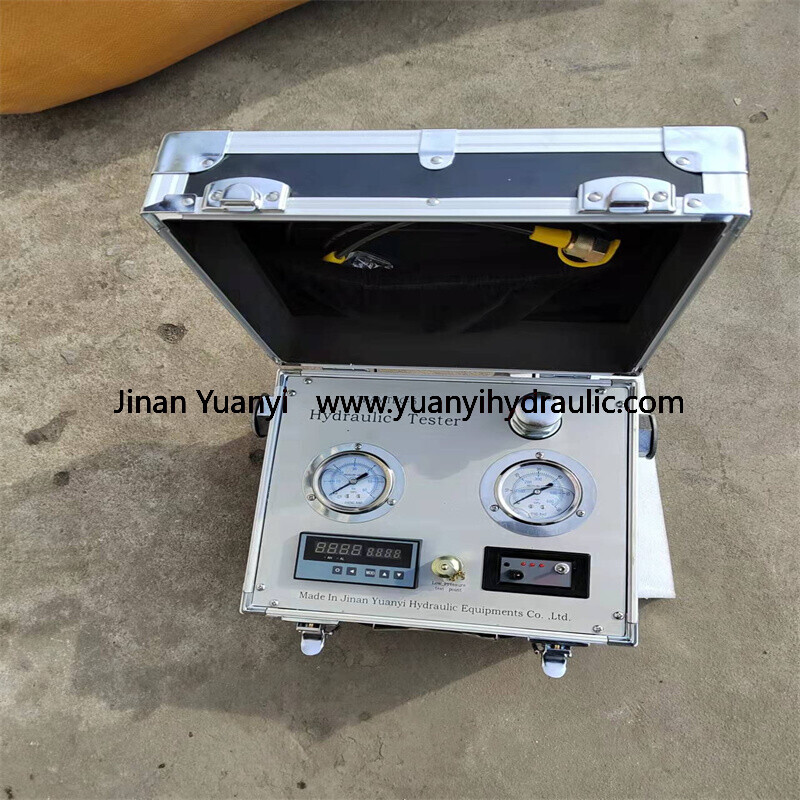 8.jpg Digital Hydraulic Pump and Motor Pressure Flow Meter Tester,500L/MIN Portable Hydraulic Tester