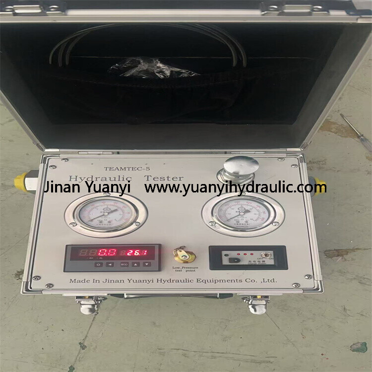 Digital Hydraulic Pump Pressure and Flow Meter Tester For Excavator